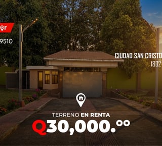 Terreno en renta en Ciudad San Cristobal