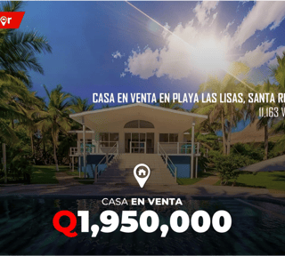 Casa en Venta en Playa Las Lisas, Santa Rosa