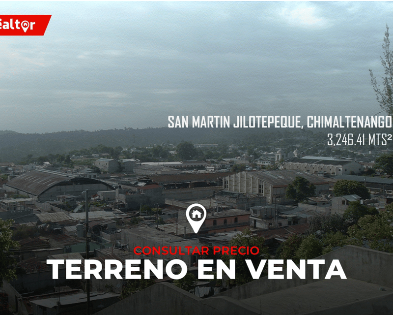 Terreno en venta en San Martín Jilotepeque, Chimaltenango