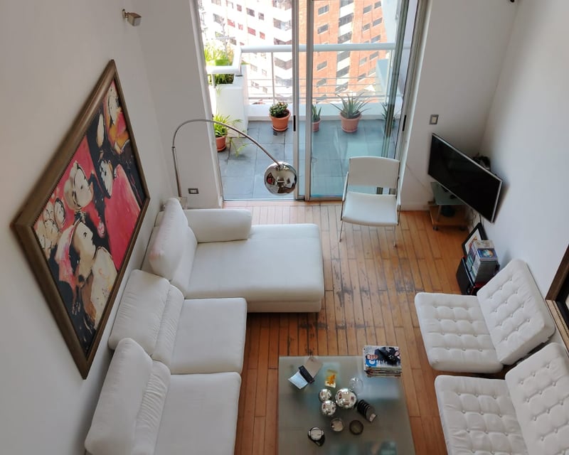Apartamento en venta tipo loft con balcon 1 hab en Z10 Ref-5258