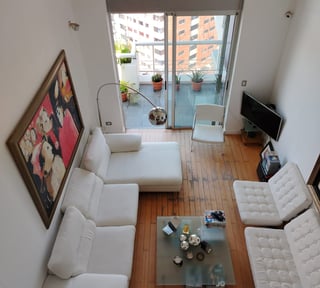 Apartamento en venta tipo loft  con balcon 1 hab en Z10 Ref-5258
