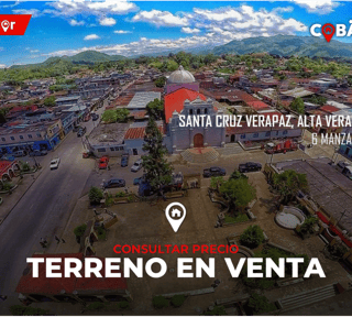 Terreno en Venta en Santa Cruz Verapaz, Alta Verapaz