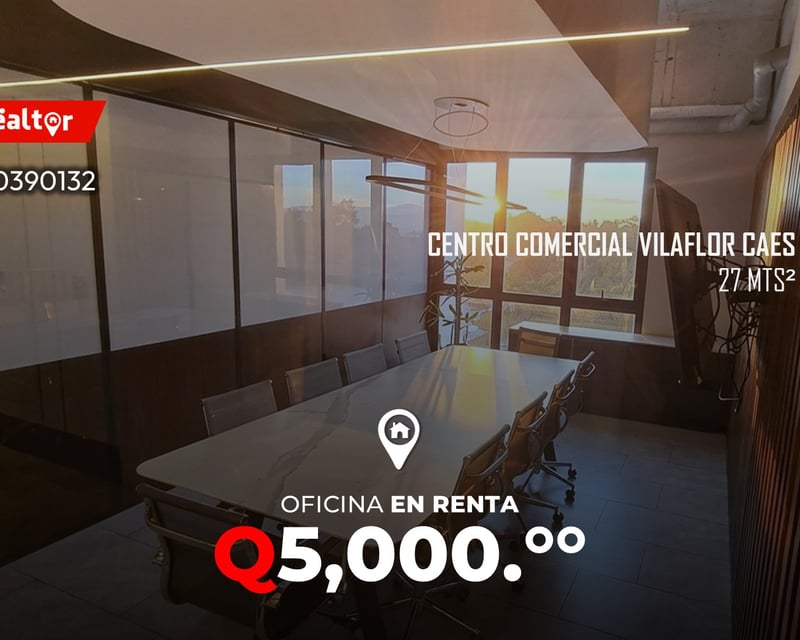 Oficina en renta en Centro Comercial Vilaflor CAES