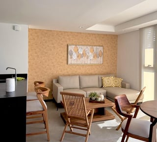 Apartamento Amueblado en renta en RESERVA 5ta Av Zona 14 | 1 Habitación Nivel Alto