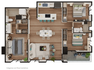 Venta de Apartamentos Para Estrenar - Tomus, Zona 15 Últimas Unidades - Image 3