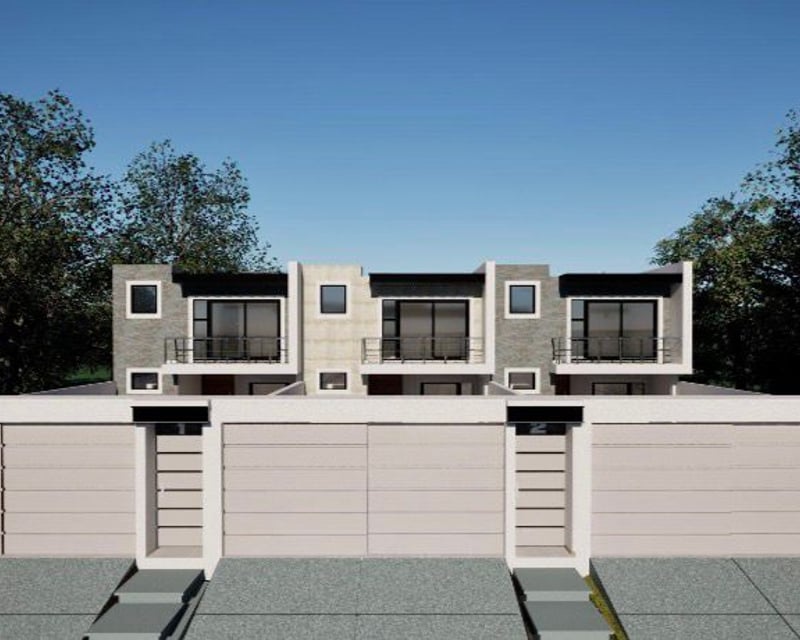 Venta de 3 casas en Kanajuyu con lindos acabados 