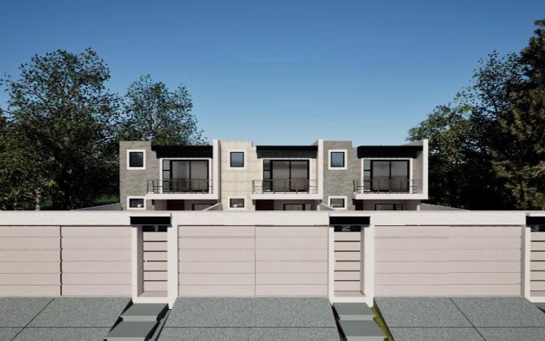 Venta de 3 casas en Kanajuyu con lindos acabados 