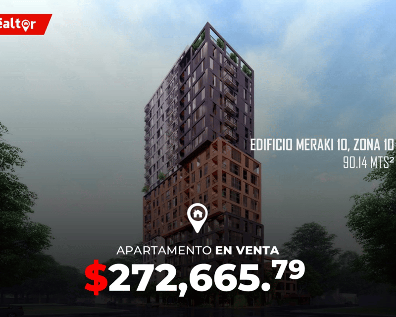 Apartamento en Venta en Edificio Meraki 10, zona 10