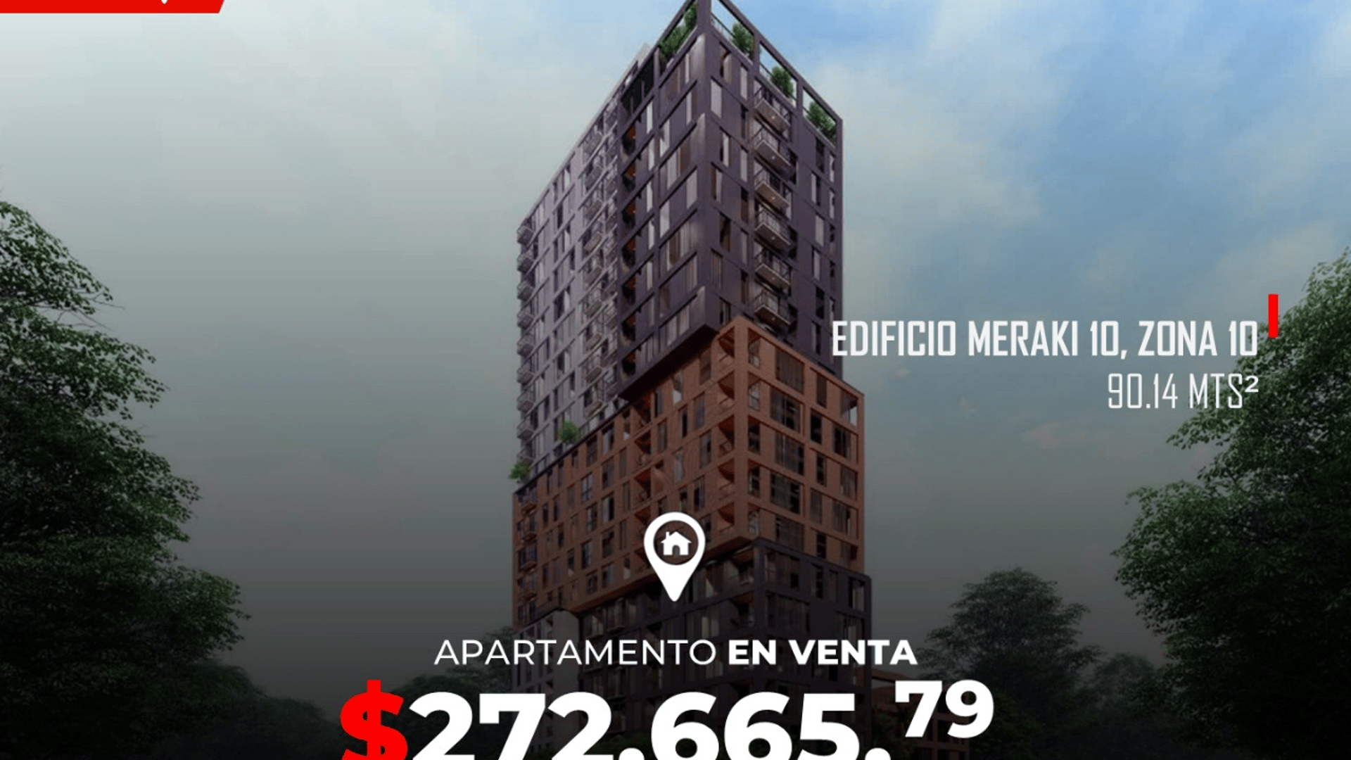 Apartamento en Venta en Edificio Meraki 10, zona 10