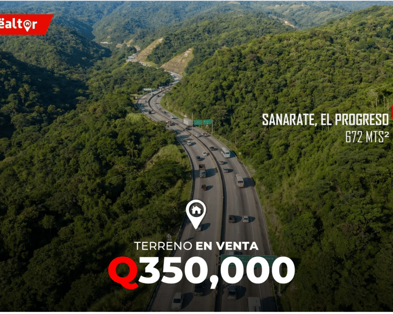 Terreno en Venta en Aldea Upayón, El Progreso
