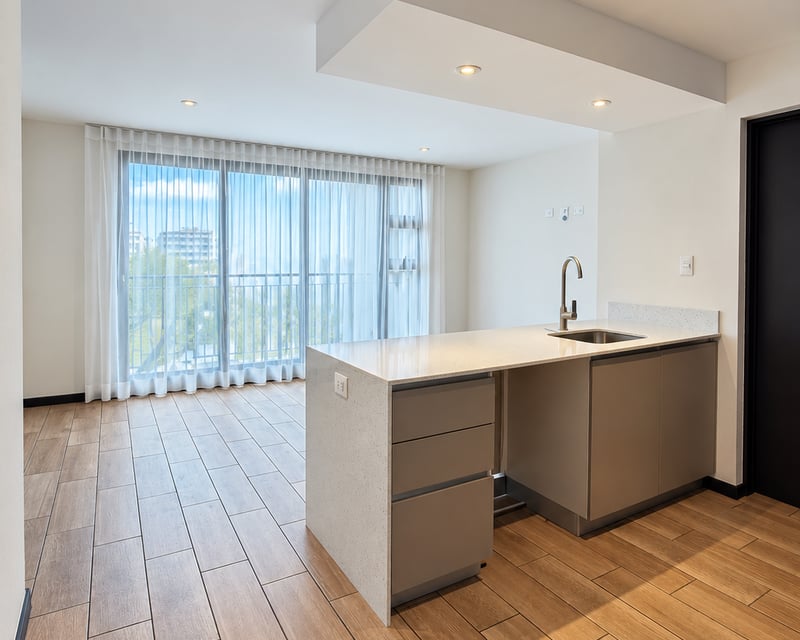 APARTAMENTO EN RENTA – 2 HAB – ZONA 16, SAN ISIDRO 2021