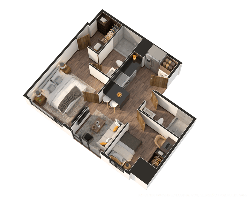 Vendo en Planos Apartamentos Edificio Eleven z11
