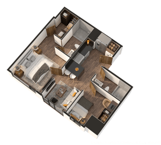 Vendo en Planos Apartamentos Edificio Eleven z11