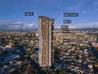 Edificio Altaire, Zona 11-Apartamentos en Renta - 3