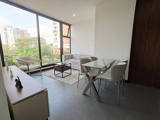 APARTAMENTO AMUEBLADO PARA ESTRENAR EDIFICIO ARLES 57MTS2,  2 DORMITORIOS, ZONA 15 - 4