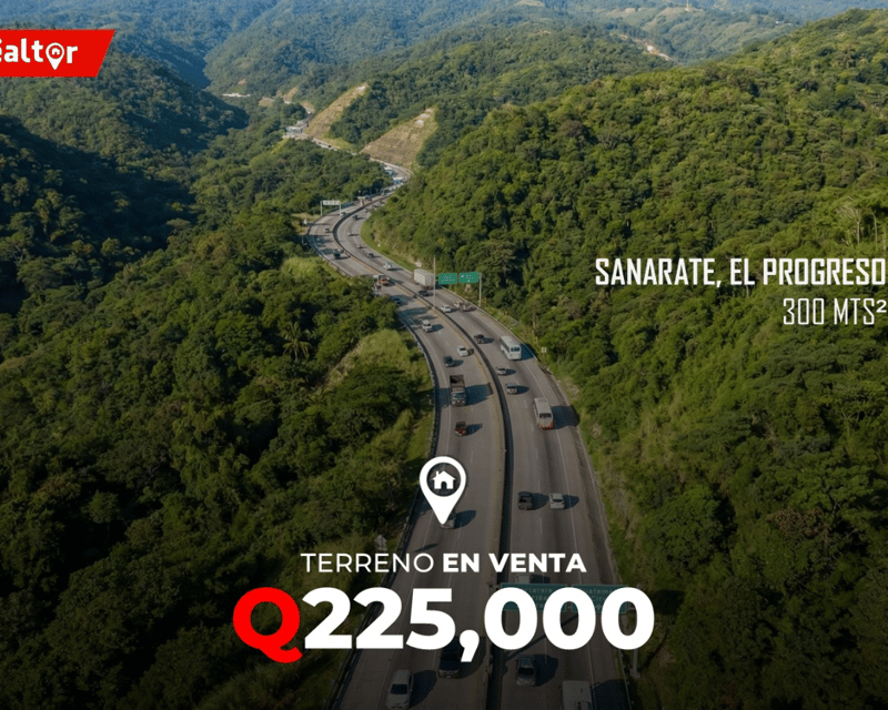 Terreno en Venta en Sanarate, El Progreso