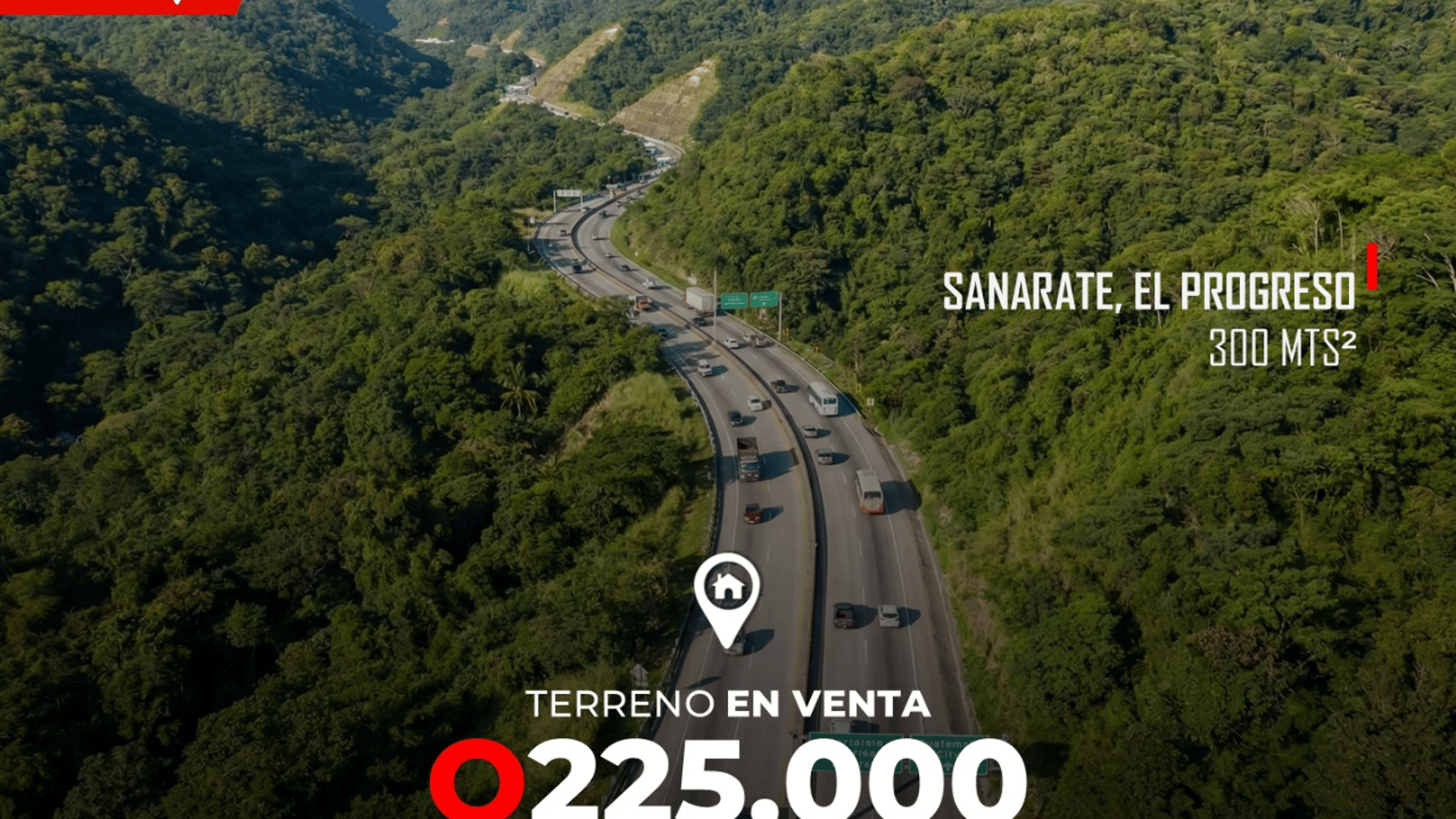 Terreno en Venta en Sanarate, El Progreso