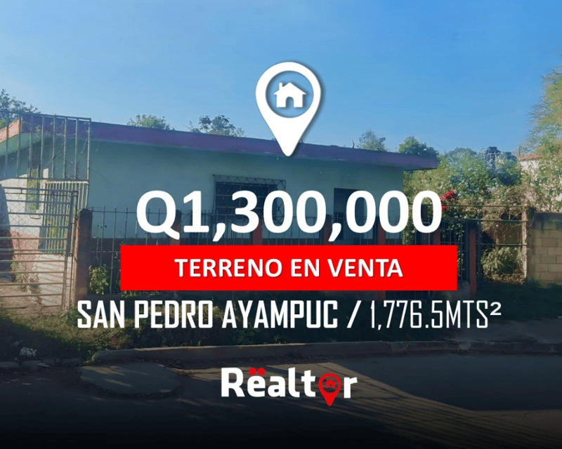 Terreno en Venta en San Pedro Ayampuc, Guatemala