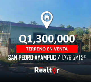 Terreno en Venta en San Pedro Ayampuc, Guatemala