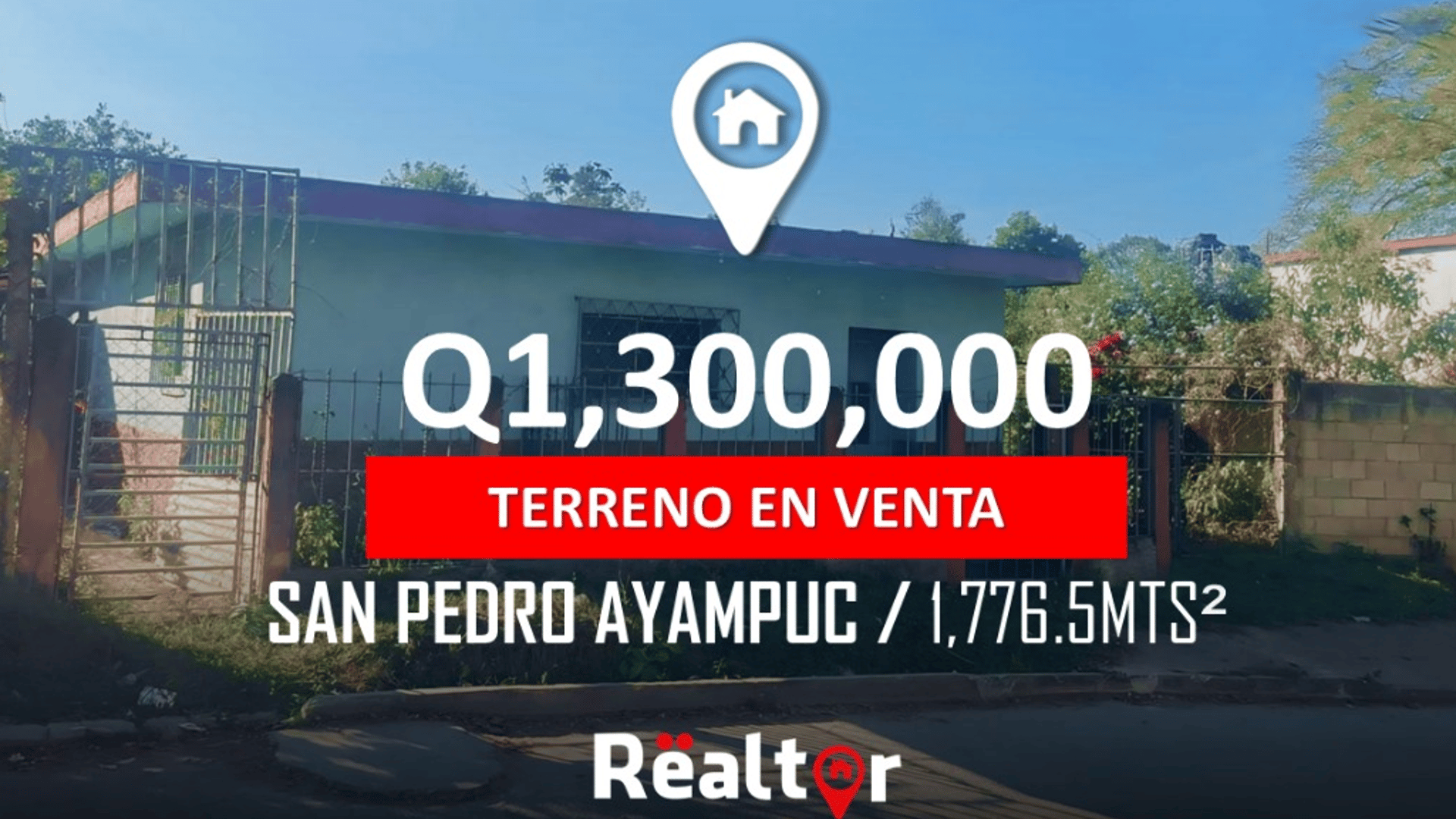 Terreno en Venta en San Pedro Ayampuc, Guatemala