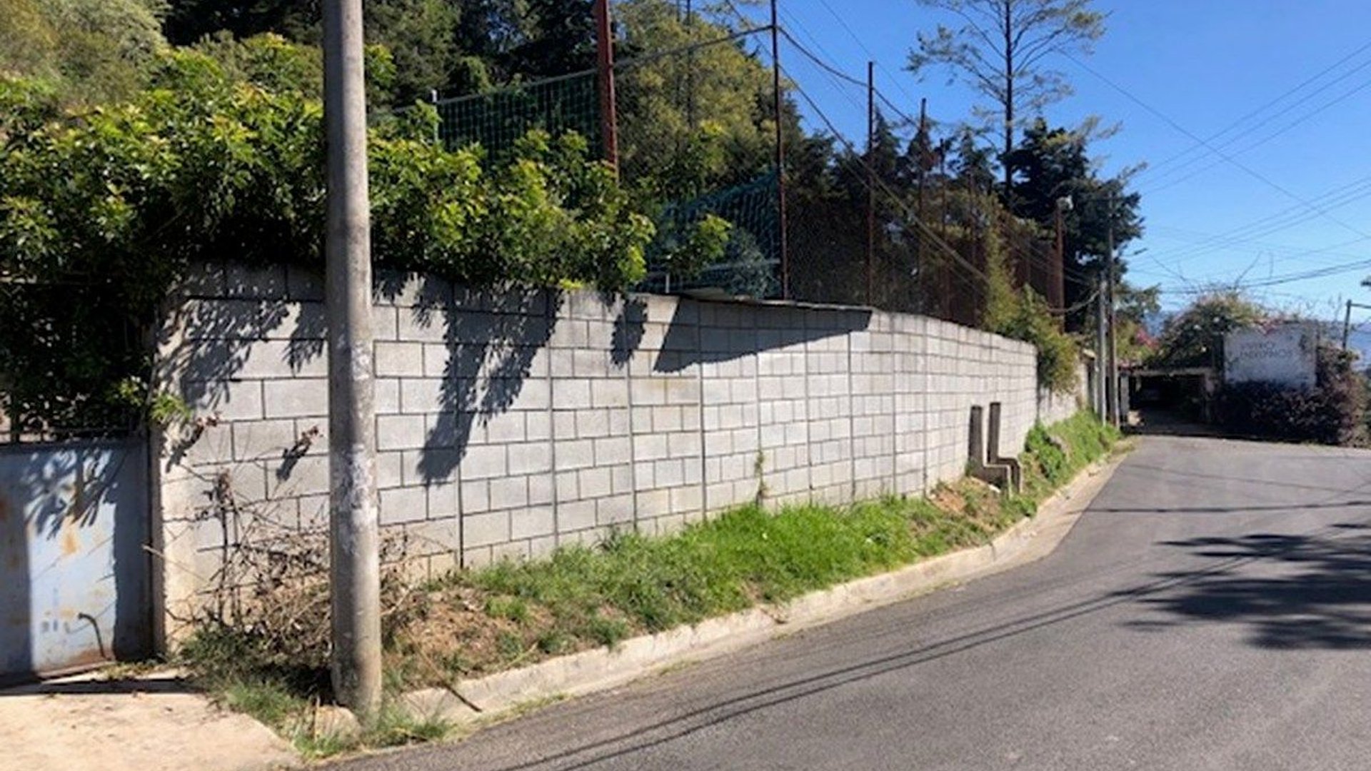 Terreno en Venta Carretera a El Salvador Km 16.5 Aldea El Pajón Vista al Suroest