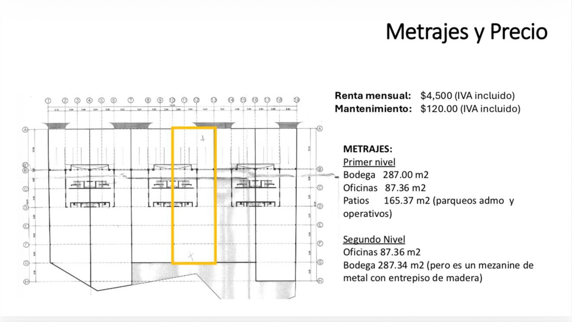 Bodega Premium en Renta, Zona 11 Guatemala: 7 Parqueos, 748m² - Miniatura 4
