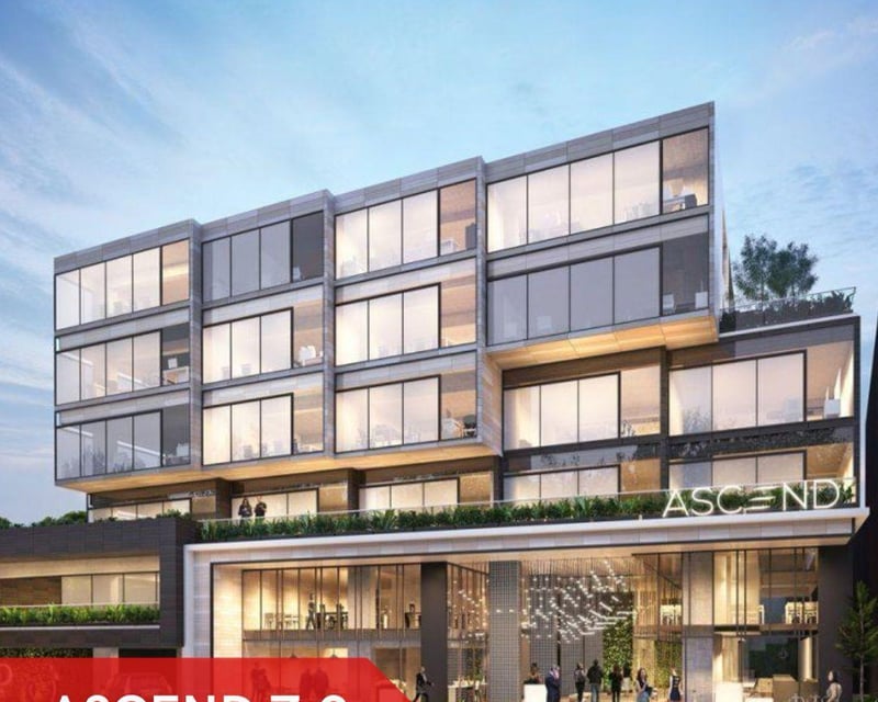 Oficina en renta, Edificio Ascend zona 9
