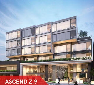 Oficina en renta, Edificio Ascend zona 9