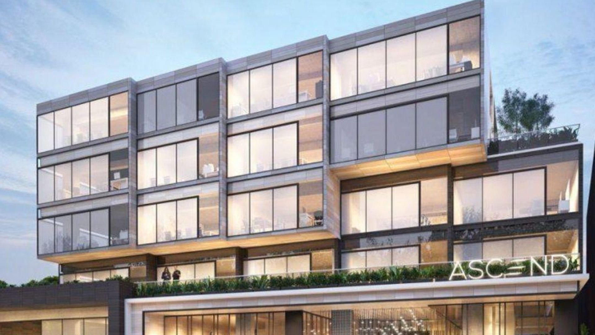 Oficina en renta, Edificio Ascend zona 9
