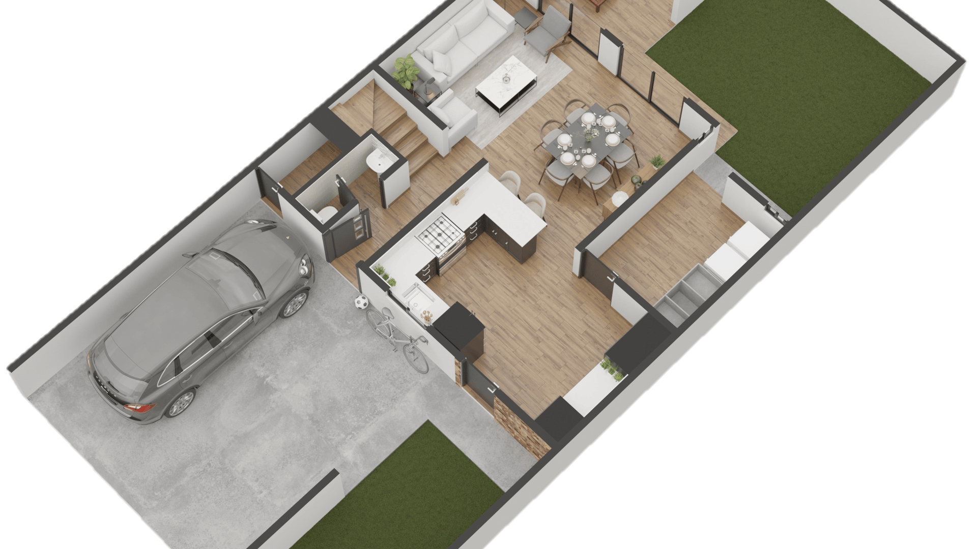 Casa Moderna 3 Hab. en Venta - Ciudad de Guatemala Mixco - Miniatura 4