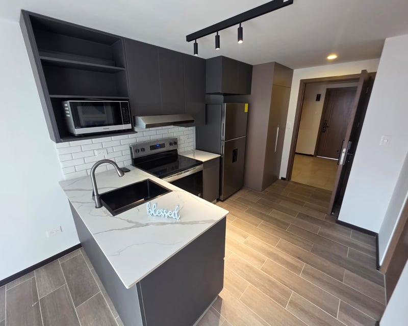 Apartamento 1 Habitación Cerca de Oakland Place en zona 10 Ref-5924