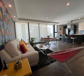 Alquiler de apartamento amueblado de 2 Dormitorios en zona 10 (B)