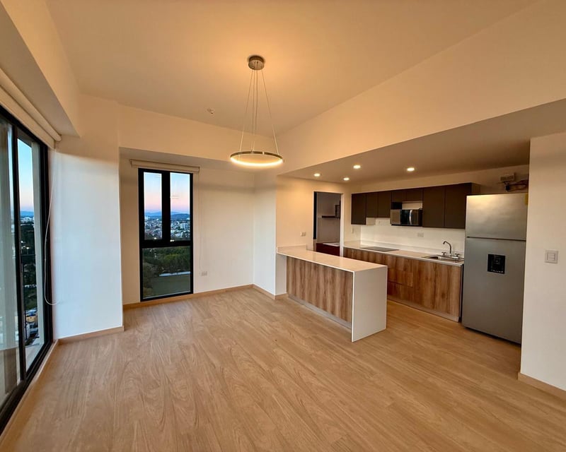 Apartamento en renta con linea blanca y 2 habitaciones en Z10 Ref-5510