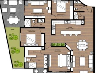 Apartamento de 3 habitaciones en alquiler, Edificio Castalia zona 15 - Image 15