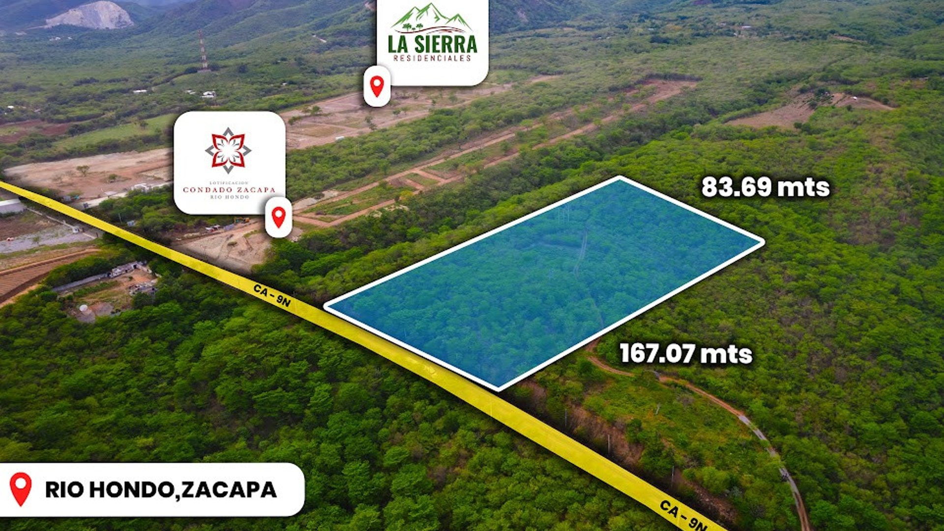 Terreno comercial en renta Río Hondo Zacapa sobre CA - Miniatura 3