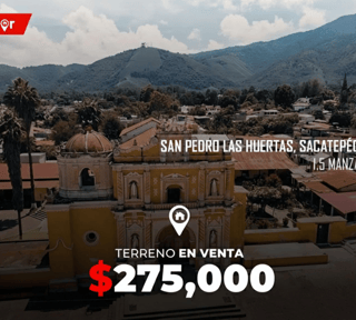 Terreno en Venta en San Pedro Las Huertas, Sacatepequez