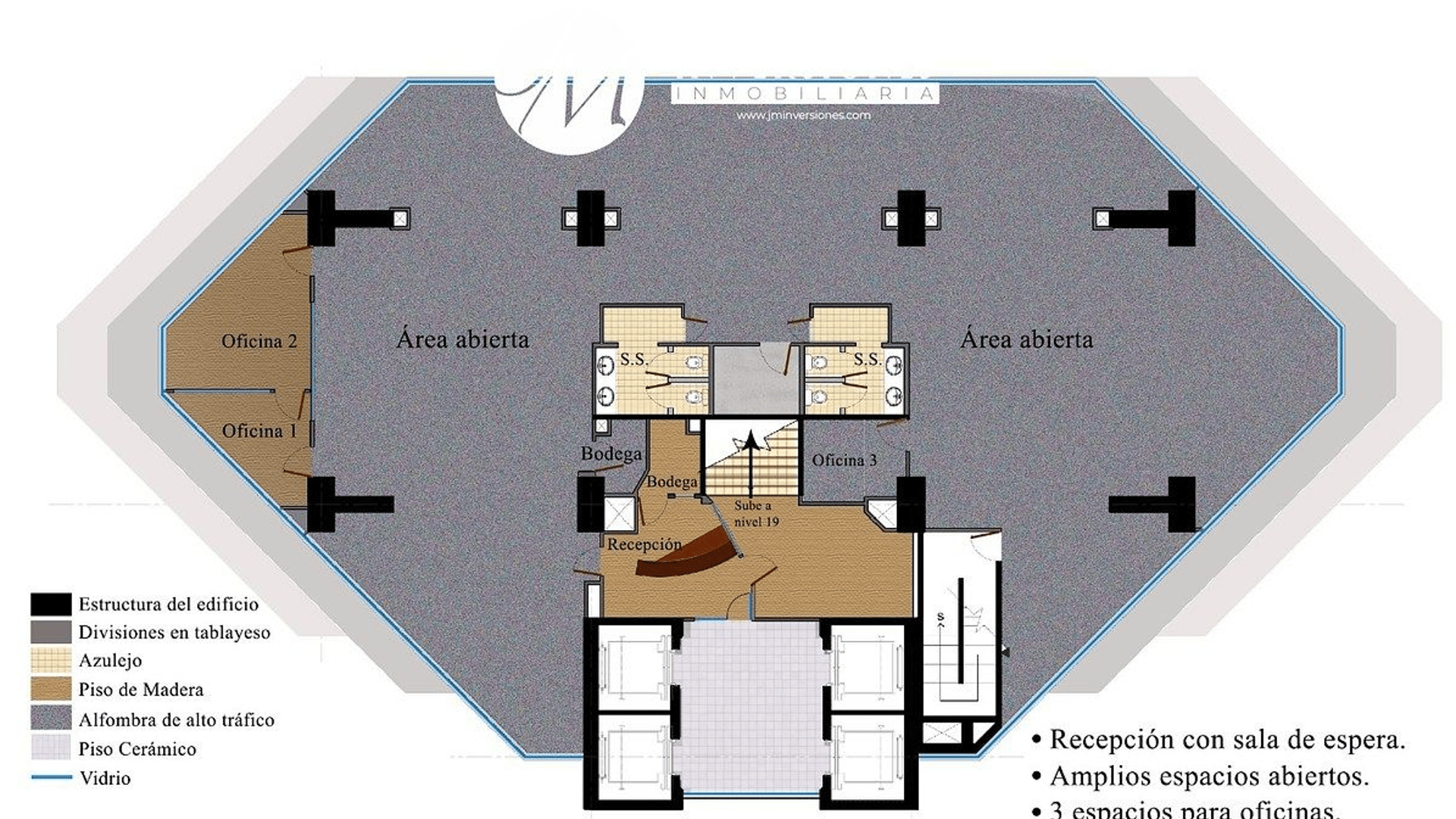 Oficina en renta Penthouse en Zona 10 - Miniatura 13