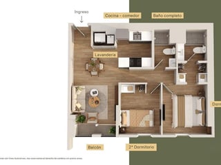 Apartamento en VENTA en zona 2 - 2