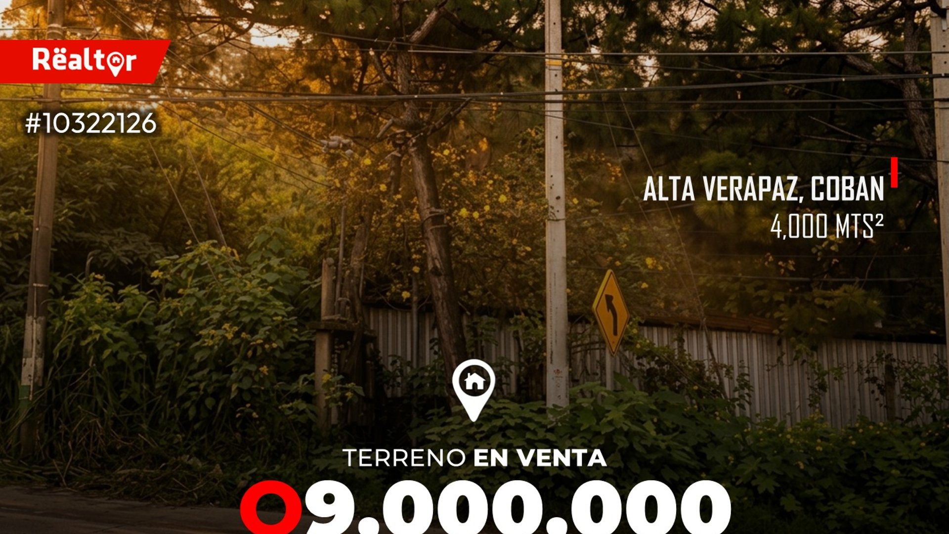 Terreno en venta en Alta Verapaz, Coban 