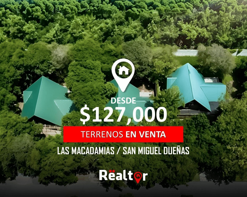 Terrenos en venta en Las Macadamias