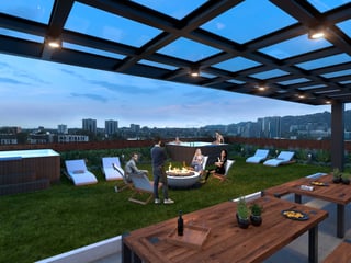 Apartamento en Venta de 3 Habts. en Zona 14 La Villa - Image 5