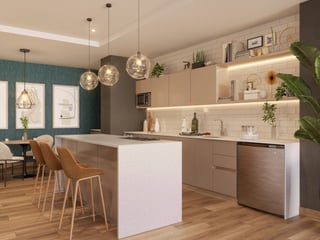 En venta apartamento con jardin Zona 17 - 2