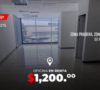 Oficina en renta en Zona Pradera zona 10 