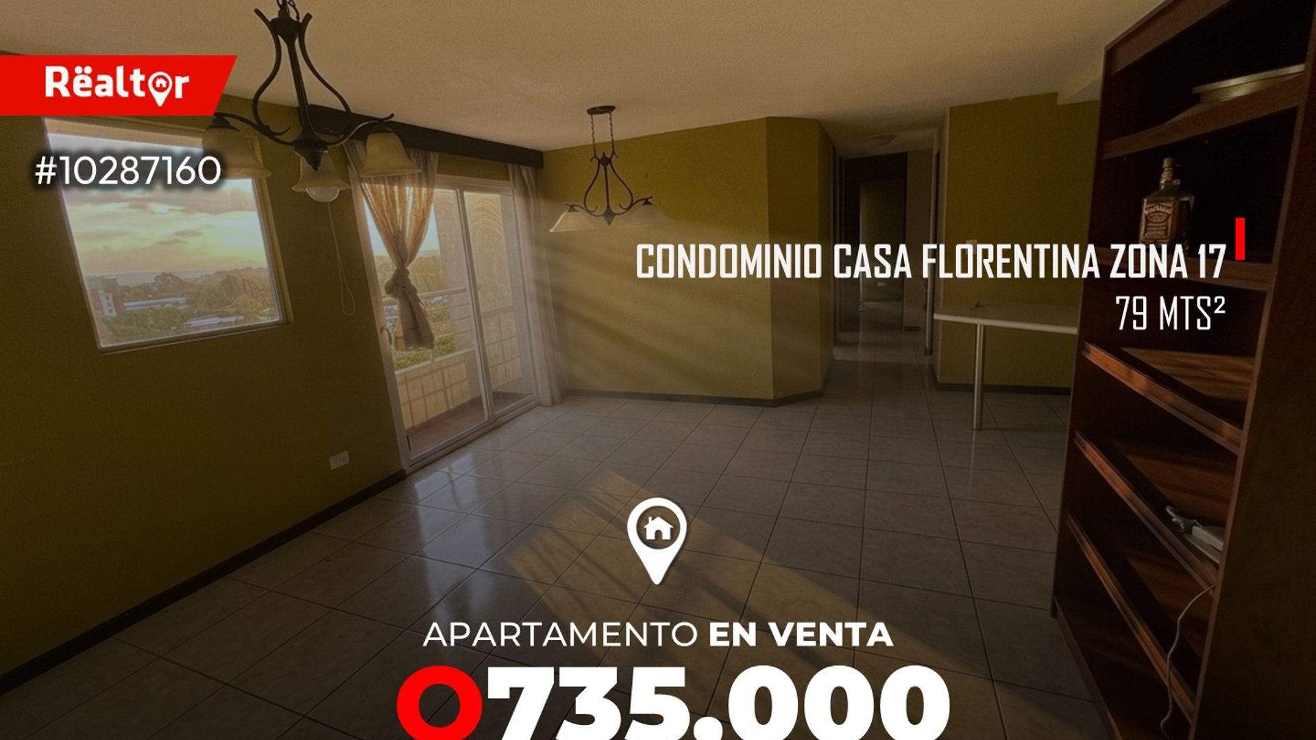 Apartamento en venta en condominio Casa Florentina zona 17