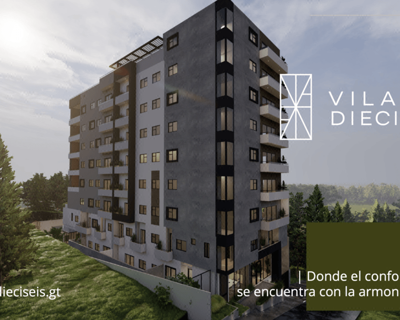VILA DIECISEIS/Proyecto de Apartamentos, zona 16