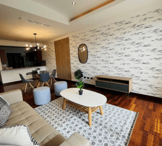 TORRE REAL /Apartamento Amueblado en Renta , Km 9