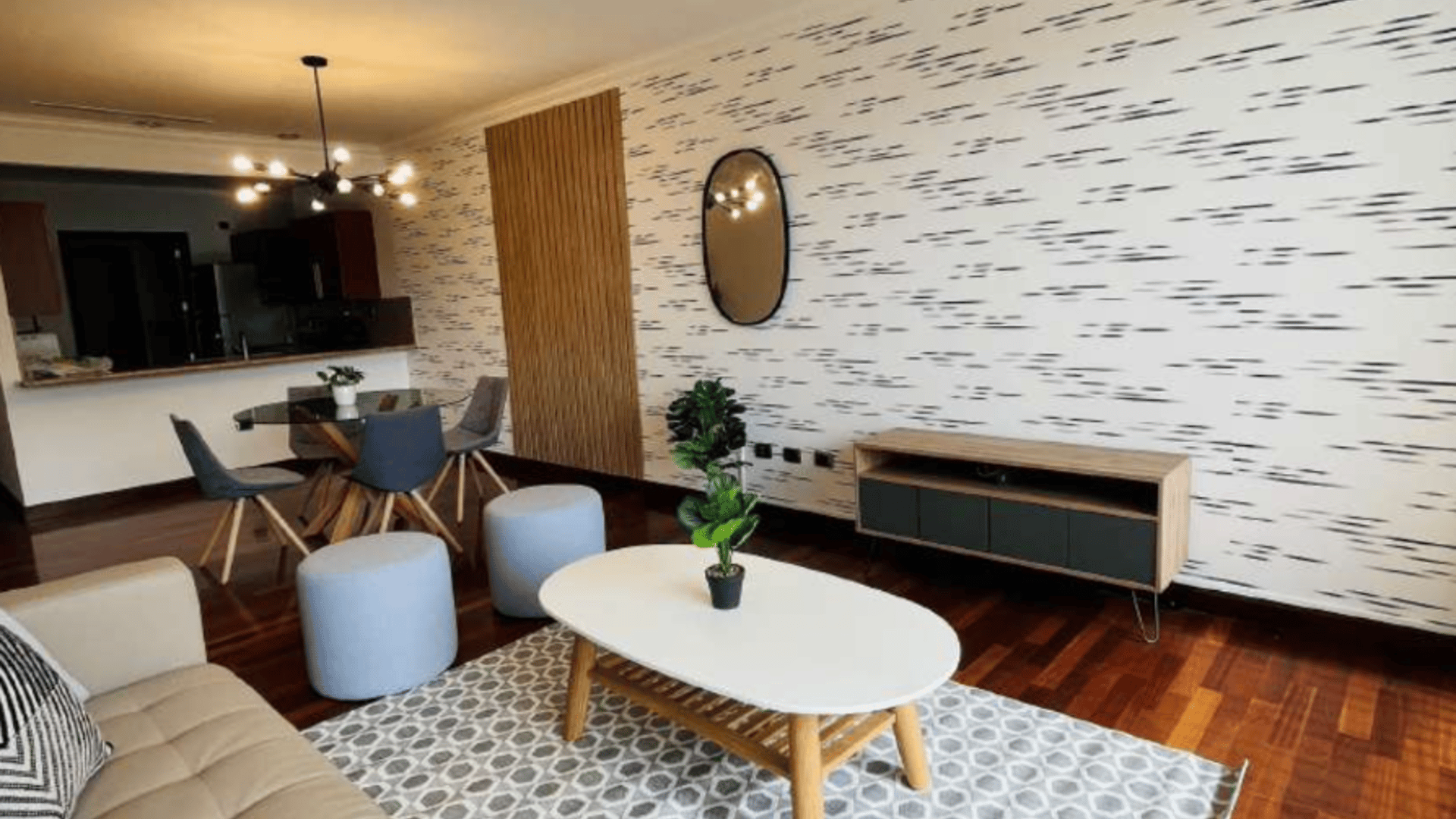 TORRE REAL /Apartamento Amueblado en Renta , Km 9