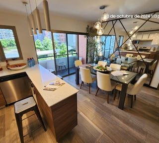 Venta de apartamento con balcon de 3 habitaciones en Zona 14 Ref-5027