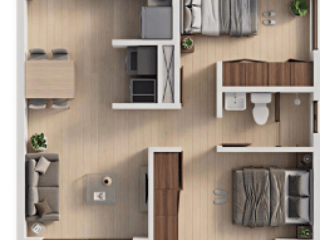 Apartamento nuevo en Venta, zona 12 Ciudad . - 4