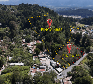 Terreno en venta Aldea Ciénega Grande San Jose Pinula